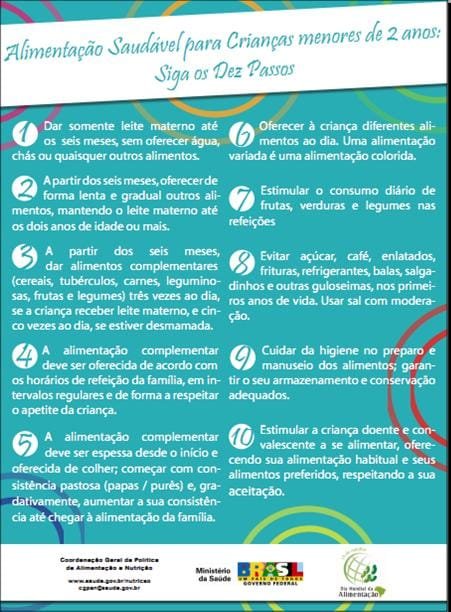 Alimentação saudável para crianças